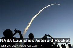 NASA Launches Asteroid Rocket