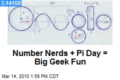 Number Nerds + Pi Day = Big Geek Fun