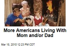 More Americans Living With Mom and/or Dad