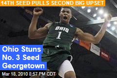 Ohio Stuns No. 3 Seed Georgetown