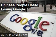 Chinese People Dread Losing Google