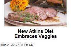 New Atkins Diet Embraces Veggies