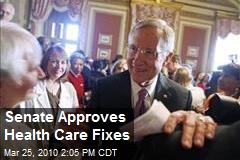 Senate Approves Health Care Fixes