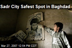 Sadr City Safest Spot in Baghdad
