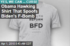 Obama Hawking Shirt That Spoofs Biden's F-Bomb