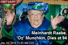 Meinhardt Raabe, 'Oz' Munchkin, Dies at 94
