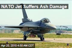NATO Jet Suffers Ash Damage