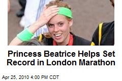 Princess Beatrice becomes first royal to complete London Marathon - Telegraph