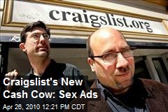 Craigslist's New Cash Cow: Sex Ads