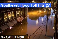 Southeast Flood Toll Hits 27
