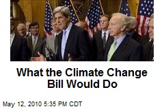 What the Climate Change Bill Would Do