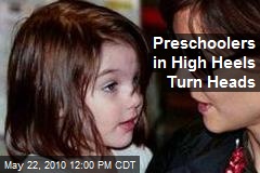 Preschoolers in High Heels Turn Heads