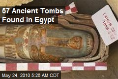 57 Ancient Tombs Found in Egypt
