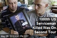 1000th US Casualty Went Back After Nearly Losing Leg