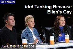 Idol Tanking Because Ellen's Gay