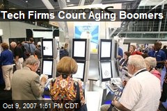 Tech Firms Court Aging Boomers