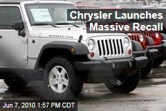Chrysler Launches Massive Recall