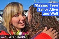 Team Holds Out Hope That Missing Teen Sailor Is Alive