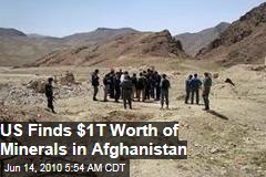 Vast New Mineral Deposits Found In Afghanistan