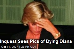 Inquest Sees Pics of Dying Diana
