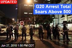G20 Arrest Total Soars Above 500
