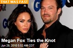 Megan Fox Ties the Knot