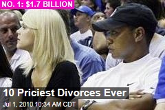 10 Priciest Divorces Ever