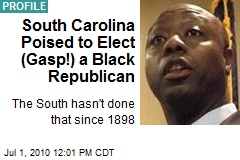 South Carolina Poised to Elect (Gasp!) a Black Republican