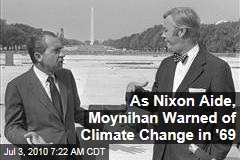 As Nixon Aide, Moynihan Warned of Climate Change in '69