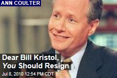 Dear Bill Kristol, You Should Resign