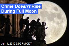 Crime Doesn't Rise During Full Moon