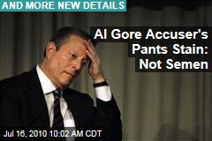 Al Gore Accuser's Pants Stain: Not Semen