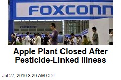 Apple Plant Closed After Pesticide-Linked Illness