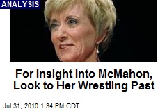 For Insight Into McMahon, Look to Her Wrestling Past