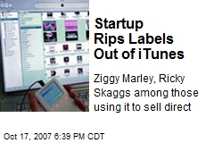 Startup Rips Labels Out of iTunes