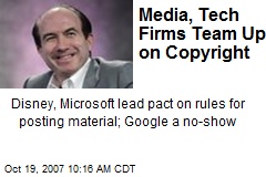 Media, Tech Firms Team Up on Copyright