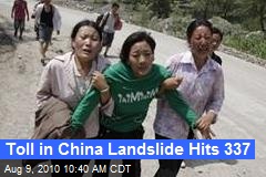 Toll in China Landslide Hits 337