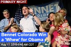 Colorado Win a 'Whew' for Obama