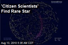 'Citizen Scientists' Find Rare Star