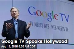Google TV Spooks Hollywood