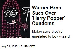 Warner Bros Sues Over 'Harry Popper' Condoms