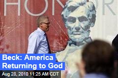 Beck: America Returning to God