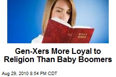 Gen-Xers More Loyal to Religion Than Baby Boomers