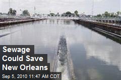 Sewage Could Save New Orleans
