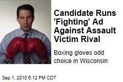 Candidate Runs 'Fighting' Ad Against Assault Victim Rival