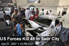 US Forces Kill 49 in Sadr City