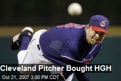 Cleveland Pitcher Bought HGH