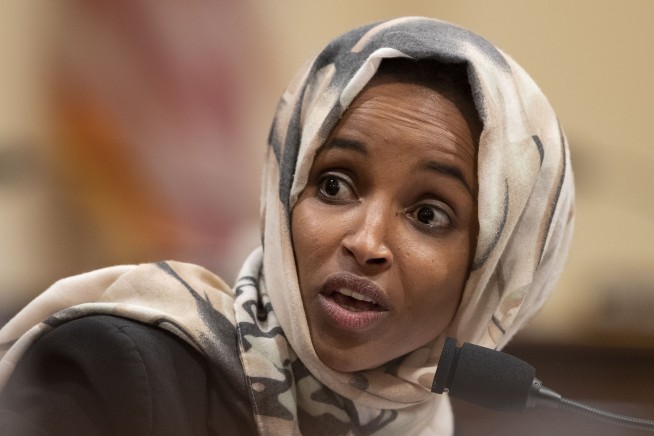 NOT REAL NEWS: Trump promotes false video of Rep. Omar