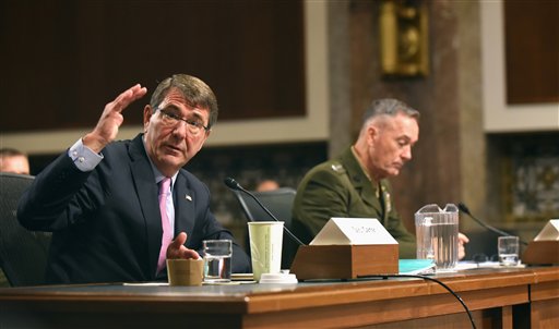 Defense secretary says US is retooling fight against IS