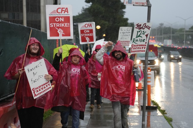 California State University faculty reach tentative contract agreement and will end strike